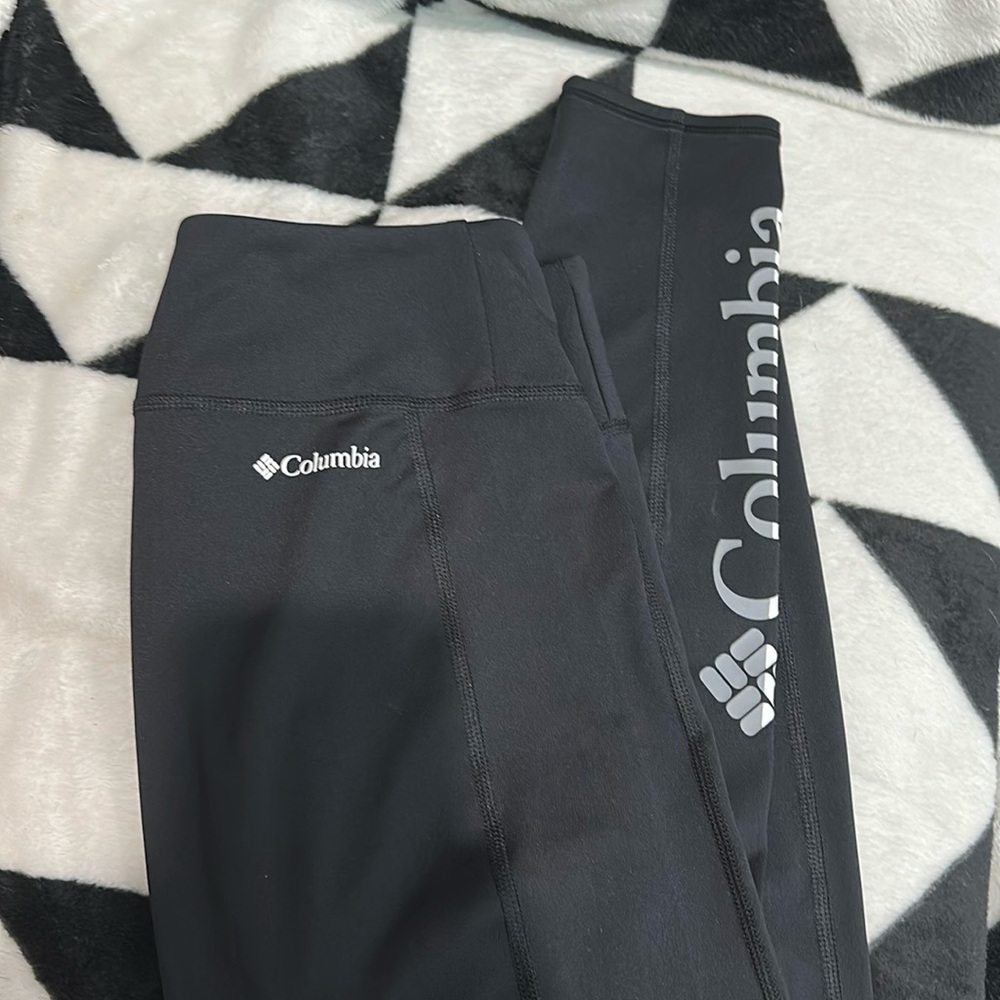Columbia Black Leggings